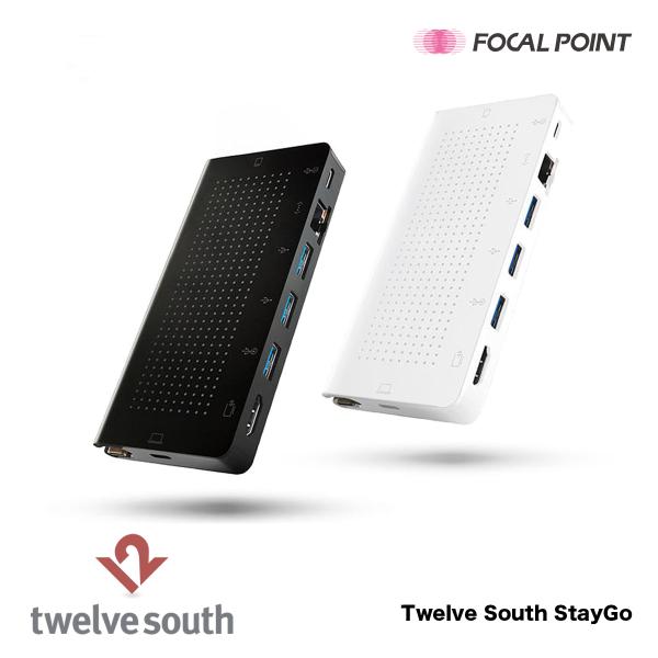 Twelve South StayGo Ethernet HDMI PD対応 USBハブ