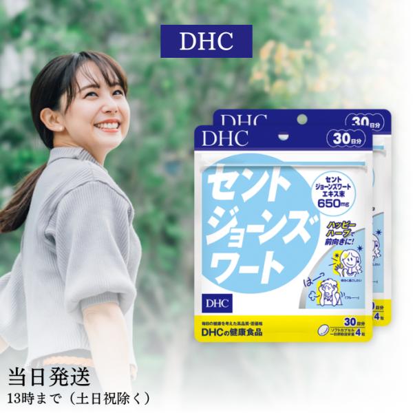 DHC セントジョーンズワート 30日分 120粒 健康 サプリメント 2個