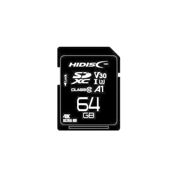 yۏ؊Ԑ؂zHIDISC/SDXCJ[h 64GB Class10/HDSDX64GCL10V30
