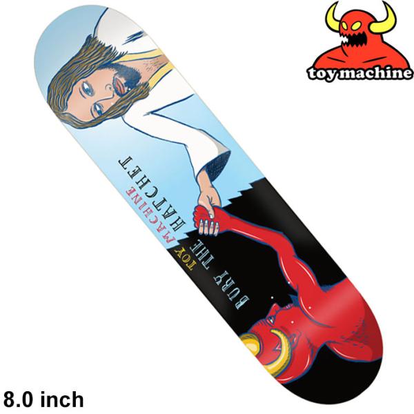 TOY MACHINE トイマシーン デッキ スケートボード DECK BURY THE