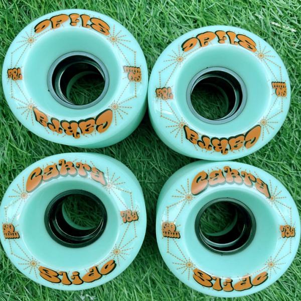 CAKRA サーフスケート スライド専用ウィール チャクラ ソフトウィール 78A 60mm ファットシェイプ スケートボード スケボー : sk8-wh-cakra-001 : follows - 通販 - Yahoo!ショッピング CAKRA サーフスケート スライド専用ウィール チャクラ ソフトウィール 78A 60mm ファットシェイプ スケートボード スケボー : sk8-wh-cakra-001 : follows - 通販 - Yahoo!ショッピング