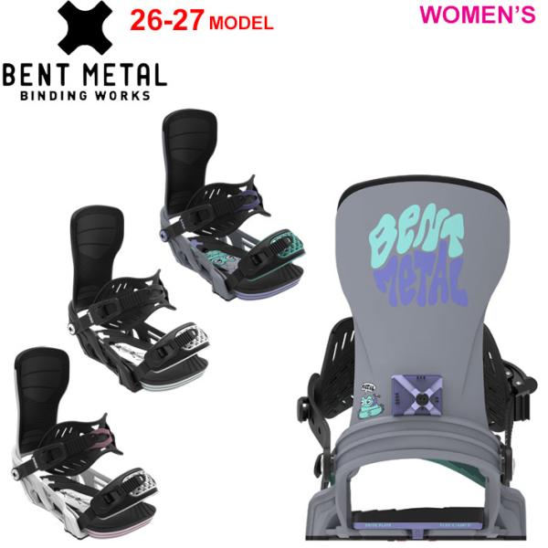 スノーボード ビンディング 女性 BENTL ベントメタル スタイリスト follows_sn-bd-bent-003