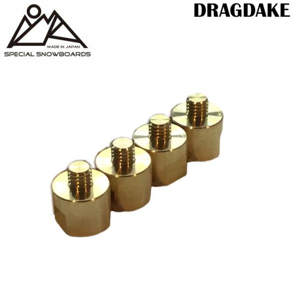 OJK PLATE オージェーケー プレートOJKカービングプレートやドラグダケを取り付ける際に使用するジョイントボルトの真鍮製です。ジョイントボルトにはステンレス製と真鍮製があり、アルパイン用の02シリーズにはステンレス製が同梱されており...