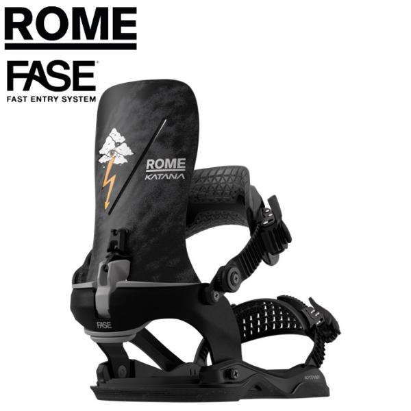 ROME KATANA PRO ビンディング ブラック Sサイズ UNION BINDING 予約 26-27 ROME Katana AW Pro FASE ローム