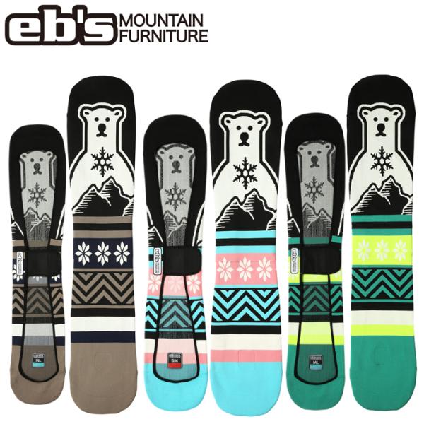 予約商品 26-27 eb's エビス スノーボードニットカバー 4600310 KNIT COVER BEAR スノボ ニットケース ベアー スノーボード ソールカバー 定番 ebs 2026 2027