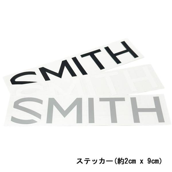 SMITH スミス 正規販売店カッティングタイプのSMITHロゴステッカー[サイズ]縦2cm×横9cm※セット販売ではありません。1枚での販売となりますカッティングステッカー スミス ロゴステッカー スノボ スケボ デカール カスタマイズ ...
