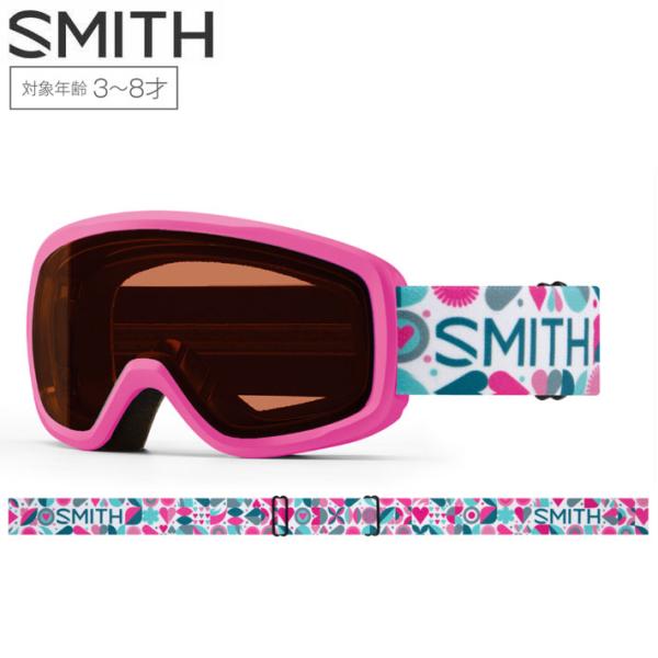 SMITH（スミス） 25-26 SMITH ゴーグル Snowday スノーデイ Vivid Pink