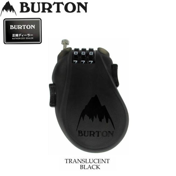 Burton CABLE LOCKl大事なボードを盗まれないために　ケーブルロックは必需品ボードを盗まれることは、誰にとっても悪夢こちらのシンプルなポケットサイズのケーブルロックで泥棒対策をランチ、トイレ、昼寝……、スチール製ケーブルがあれ...