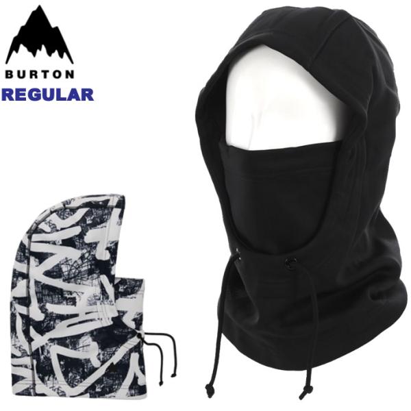 BURTON スノーボード Bonded Hood レギュラーフィットウインター フェイスマスク。 暴風から避難フードを被ってライディングへ。Burton ボンデッド フードは、寒くて悪天候でも快適さ提供します。保温性や耐風性に優れたボンデ...