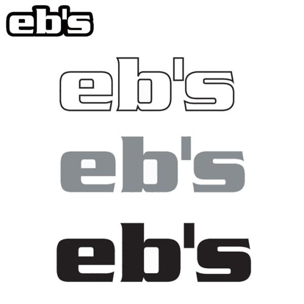 eb's　エビス　ステッカー eb's（エビス） 24/25 eb's シール CUTTING STICKER カッティング