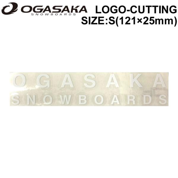 OGASAKA（オガサカ） スノーボード ステッカー LOGO-CUTTING Sサイズ