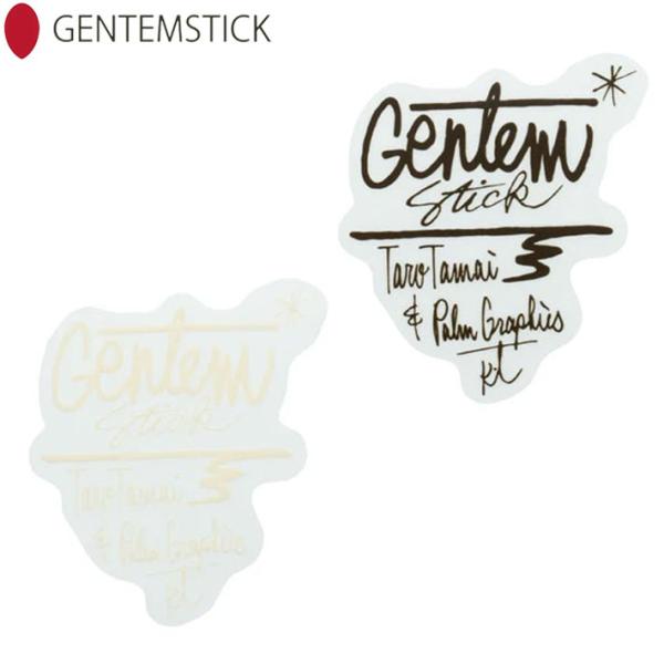 GENTEM stick (ゲンテンスティック)正規販売店GENTEM PG LOGO STICKERサイズ：85mm x 85mmカラー：BROWN,WHITE※詳しくはPC・スマートフォンサイトをご確認ください。
