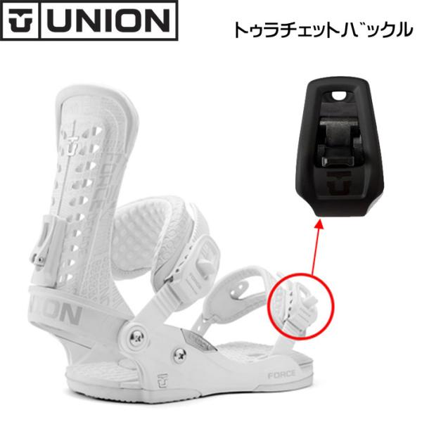 UNION BINDING ユニオン スノーボードビンディングUNION　純正パーツ　トゥラチェットバックルトゥ側(つま先側)専用　無地ラチェットバックル　1個■左右共通■対応モデルトゥラチェットを表面からネジ止めする構造のトゥストラップパ...