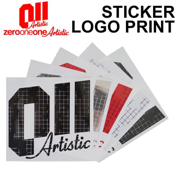 011 ARTISTIC（ゼロワンワンアーティスティック） 在庫限り ステッカー