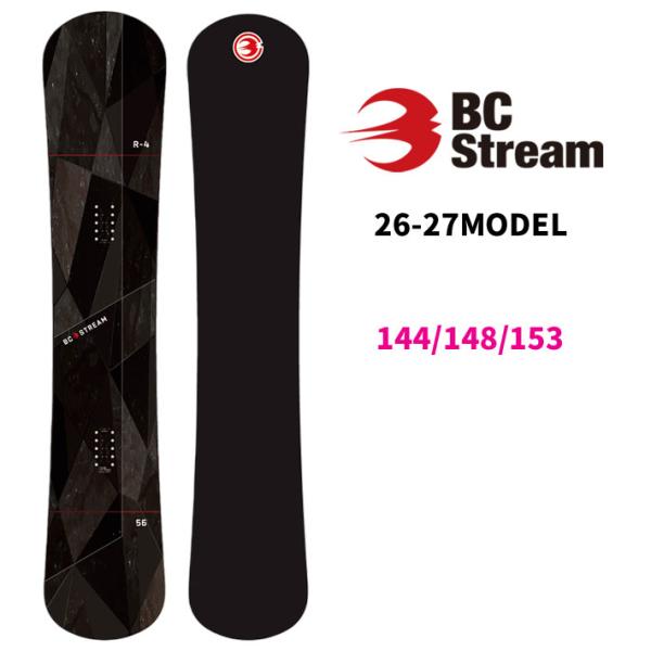 予約 26-27 ビーシーストリーム BC Stream SNOWBOARDS スノーボードR-4