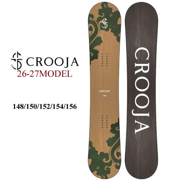CROOJA 予約 26-27 クロージャ スノーボード CROOJA LOCUST ローカスト