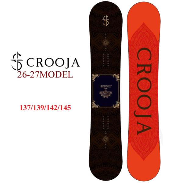 CROOJA 予約 26-27 クロージャ スノーボード CROOJA HONET ホーネット