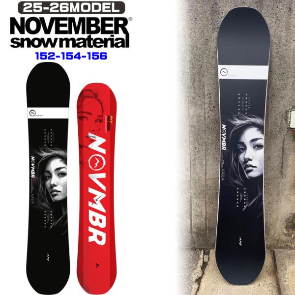 NOVEMBER（ノベンバー） 25-26 スノーボード NOVEMBER KAILA カイラ