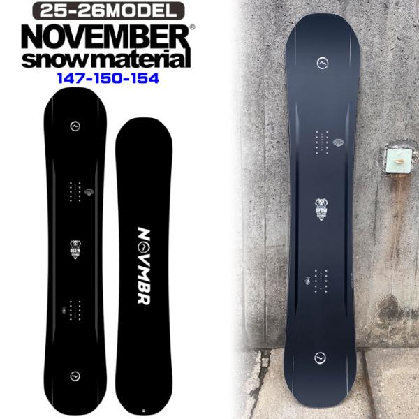【値下げ交渉可能】NOVEMBER nov.11 スノーボード　156㎝ NOVEMBER（ノベンバー） 25-26 スノーボード NOVEMBER DESIRE W