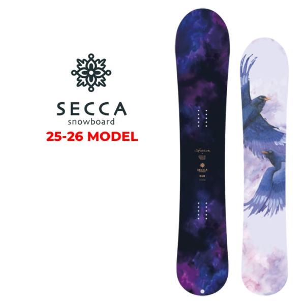 25-26 Secca スノーボード セッカ Forest フォレスト 146cm 150cm 佐々木陽子プロデュース パウダー レディース スノボ 板 2025 2026 日本正規品 25-26 Secca スノーボード セッカ Splendor スプレンダー 149cm 155cm