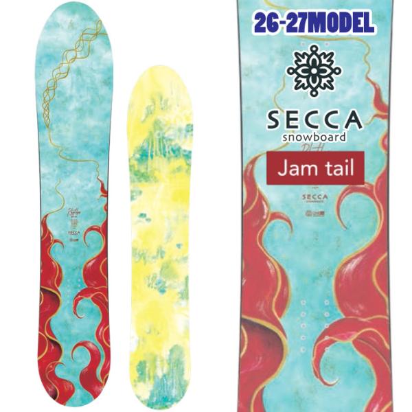 予約 26-27 セッカ スノーボード Secca Rhythm リズム Jam Tail 152cm