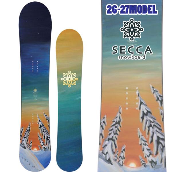 予約 26-27 セッカ スノーボード Secca Forest フォレスト 146cm 150cm