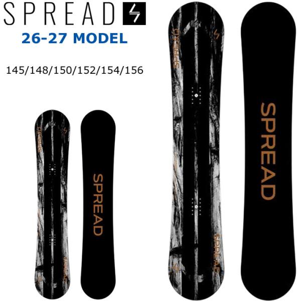 予約 26-27 スプレッド スノーボード SPREAD BX-F SNOWBOARD ビー