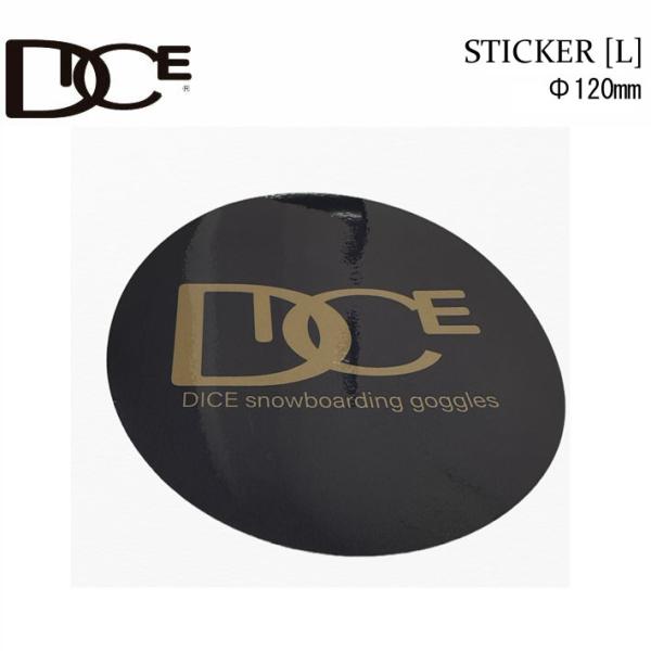 DICE ダイス サークル 13 120mm シールタイプ ステッカー デカール