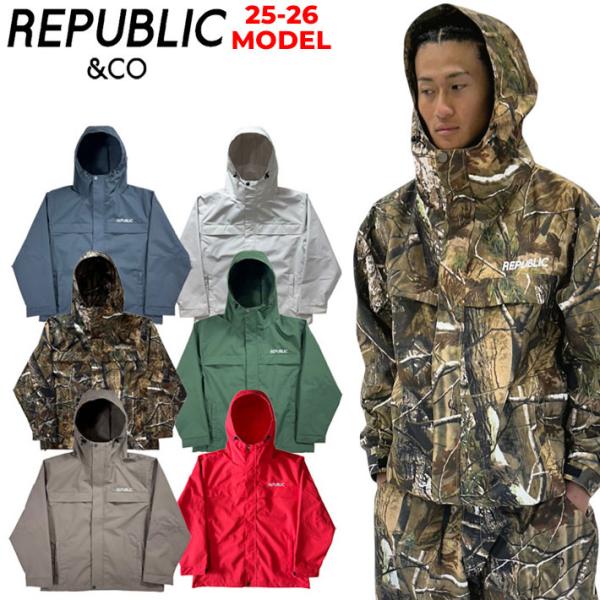 25-26 REPUBLIC & CO ウェア リパブリック PARKLIVE JACKET