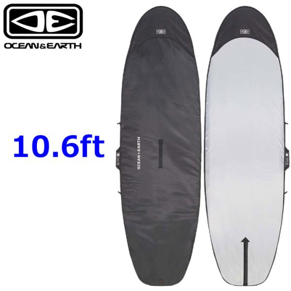 OCEAN＆EARTH【COR_X SUP DAY COVER】SUP本体のハンドル部分に開閉できるジッパーを付いているため、ケースに入れた状態でSUPハンドルが使えます。フィンスロット付き。適合するサーフボードの幅：33inch（83cm...