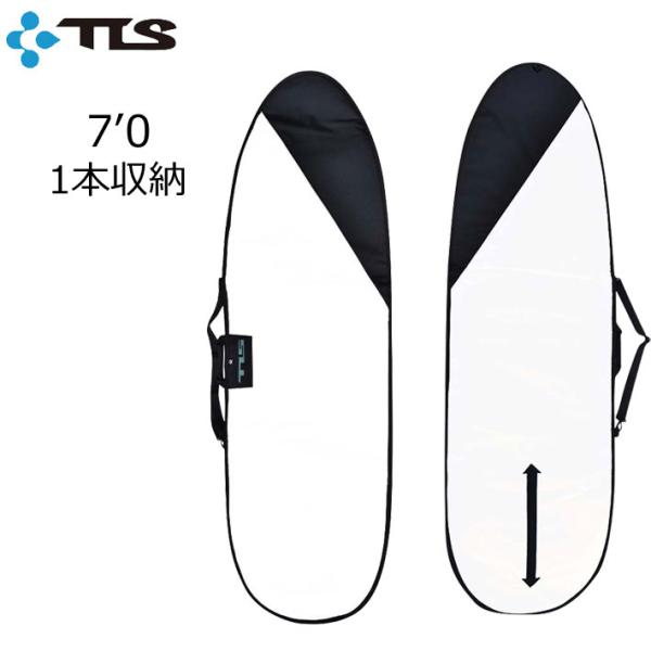 TOOLS ツールス サーフボードハードケース【TLS STD BOARD CASE 7ft｜ハードケース】サイズ：2560×650mmパット厚約4mm収納可能枚数：1枚取り外し、長さ調節可能なショルダーベルト付きノーズ側に保管・展示用ルー...