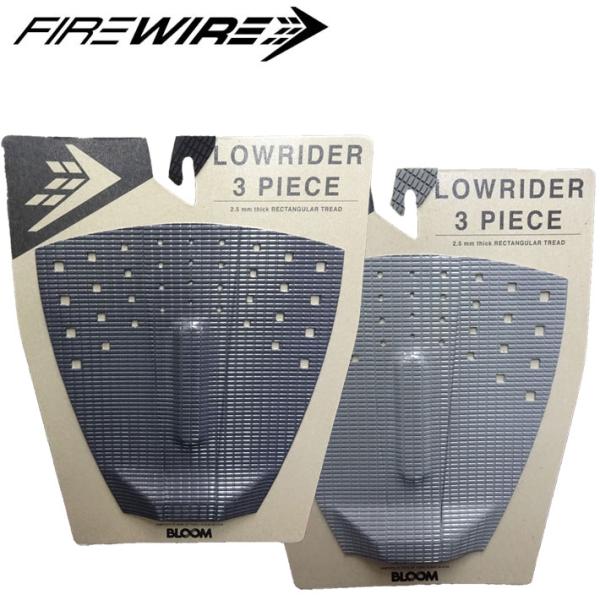 3ピースであらゆるサーフボードにマッチするLOWRIDER。厚みは2.5cmと薄く、軽量。センターアーチに約2.1cmのテールキック仕様。■モデル：LOWRIDER■ピース：3ピース■パッド厚：2.5mm■サイズ：縦幅：約33.2cm・横幅...