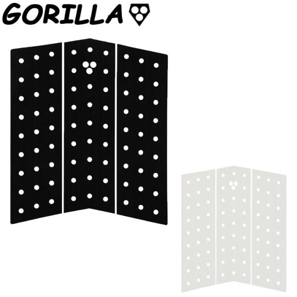 2025 デッキパッド GORILLA GRIP ゴリラグリップ SKINNY SERIES MID THREE スキニー シーリーズ ミッド フロントデッキ 3ピース サーフィン デッキパッチ ショートボード サーフボード 日本正規品