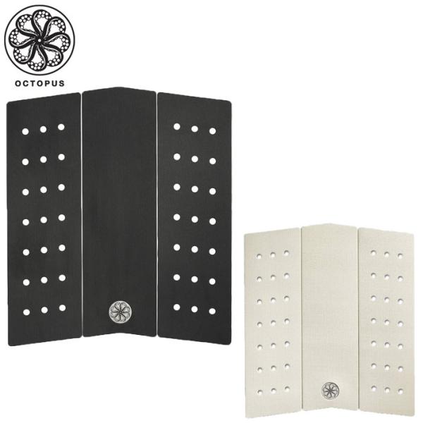 オクトパス デッキパッド [19] OCTOPUS FRONT DECK II フロントデッキ2 ツー CORDUROY GRIP フロントパッド 3ピース サーフィン デッキパッチ ショートボード サーフボード 日本正規品