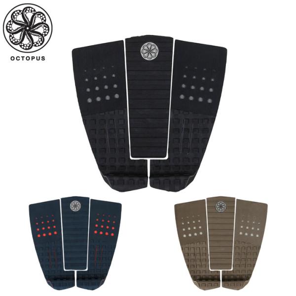 オクトパス デッキパッド [21] OCTOPUS DION AGIUS IV ディオン・アジウス4 HYBRID CORDUROY GRIP 3ピース サーフィン デッキパッチ ショートボード サーフボード 日本正規品