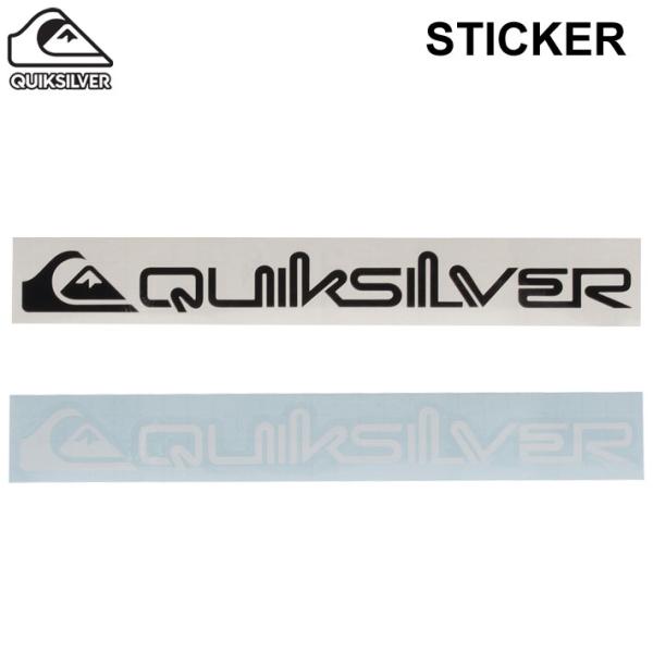 QUIKSILVER 正規販売店 OMNI STICKER　[QOA215321]ブランドロゴをデザインしたステッカーの登場です。サーフボードやスケートボードのカスタマイズにピッタリなアイテム。お気に入りのグッズに貼って個性をアピール。 サ...