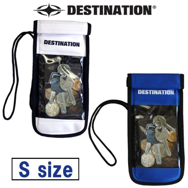 Waterproof Pouch（ウォータープルーフポーチ）多目的に使える防滴タイプのポーチ。水や砂から貴重品を守ります！SサイズMサイズは裏面に付いている空気弁に空気を吹き込むことで水没をふせげます。【サイズ】L:23ｃｍ?17.5ｃｍM...