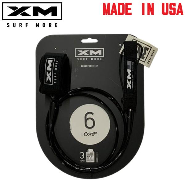 XM SURF MORE「海に強く、波にも強い」米国、カルフォルニアで1973年以来、最高級の品質と職人技を追求！1973年にカルフォルニア　サンクレメンテで創業者のボブ 二ーリーのガレージから全ては始まりました。XMのリーシュはここアメリ...