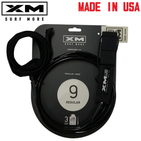 XM SURF MORE「海に強く、波にも強い」米国、カルフォルニアで1973年以来、最高級の品質と職人技を追求！1973年にカルフォルニア　サンクレメンテで創業者のボブ 二ーリーのガレージから全ては始まりました。XMのリーシュはここアメリ...