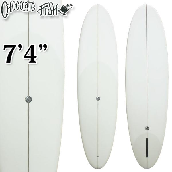Chocolate Fish チョコレートフィッシュ サーフボード Martini マルティニ 7’4 [Clear] ファンボード ミッドレングス シングル フィン [営業所止め送料無料] Chocolate Fish チョコレートフィッシュ サーフボード Martini