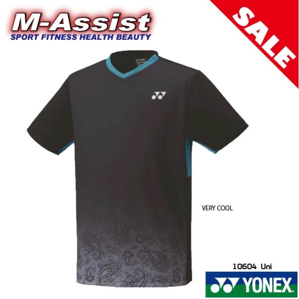 YONEX 10604 超特価 ゲームシャツ プリント デザイン ベリークール エムアシスト