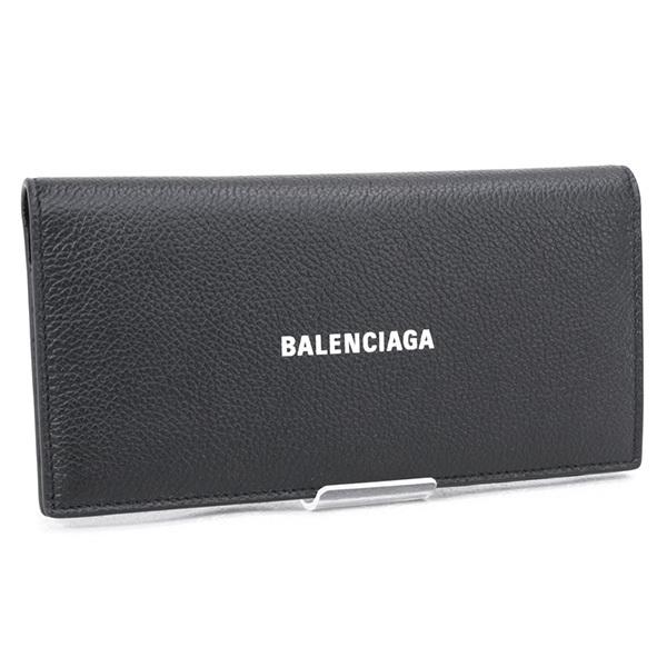 BALENCIAGA バレンシアガ 財布 メンズ 長財布 カーフ ブラック  