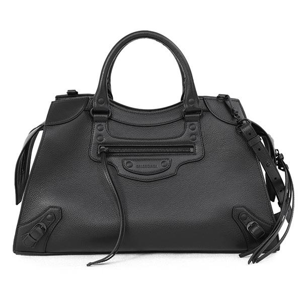 バレンシアガ BALENCIAGA バッグ NEO CLASSIC TOP HANDLE ネオクラシック ショルダーバッグ 2way ハンドバッグ  ブラック (654907 15Y47 1000 BLACK) 21AW