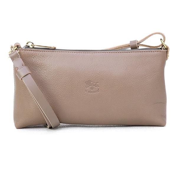 4H23 IL BISONTE イルビゾンテ ショルダーバッグ グレージュ