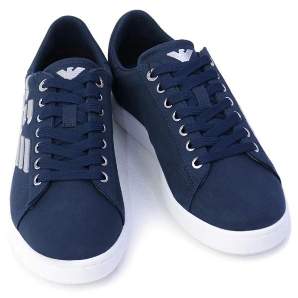 エンポリオアルマーニ イーエーセブン Emporio Armani Ea7 靴 メンズ スニーカー ネイビー シルバー X8x001 Xk124 M506 Navy Silver 年春夏 Ea7 Da03 1 Fontana フォンターナ 通販 Yahoo ショッピング