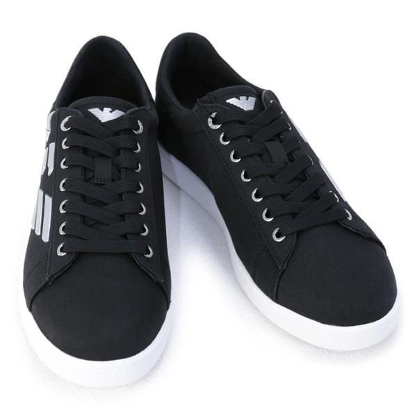 エンポリオアルマーニ イーエーセブン Emporio Armani Ea7 靴 メンズ スニーカー ブラック シルバー X8x001 Xk124 N629 Black Silver 年秋冬 Ea7 Lo08 3 Fontana フォンターナ 通販 Yahoo ショッピング