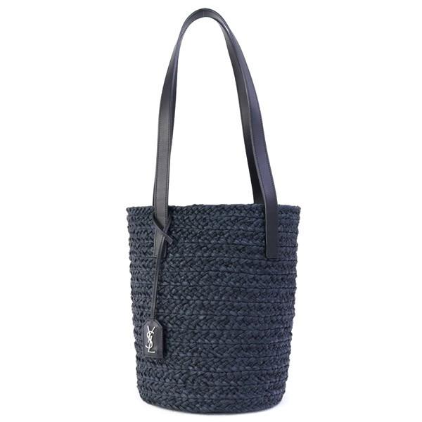 SAINT LAURENT ブラック かごバッグ SAINT LAURENT ブラック かごバッグ