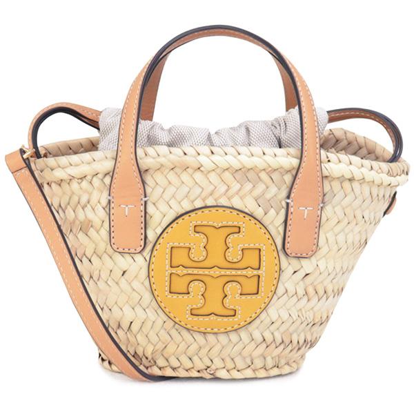 TORY BURCH トリーバーチ かごバッグ バッグ ELLA STRAW MINI BASKET 