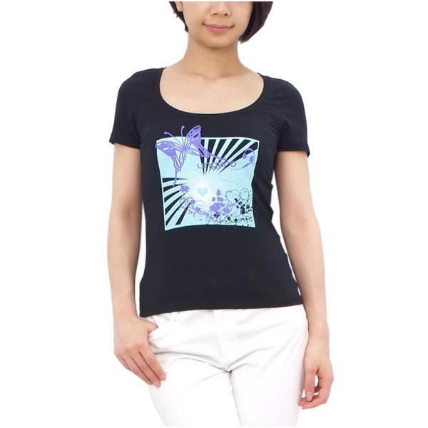 ウンガロ フィーバー(ungaro fever) Tシャツ ブラック (29830V 999 BK  