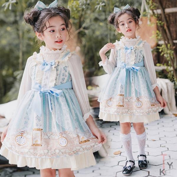 子どもドレス ロリータ 貴族 復古風 Cosplay コスプレ Lolita 森ガール ステージドレス コスプレ ドレス 復古風 キッズ洋服ドレス 子供 可愛いワンピース 森ガール 12nf19loli27 Fontier Tokyo